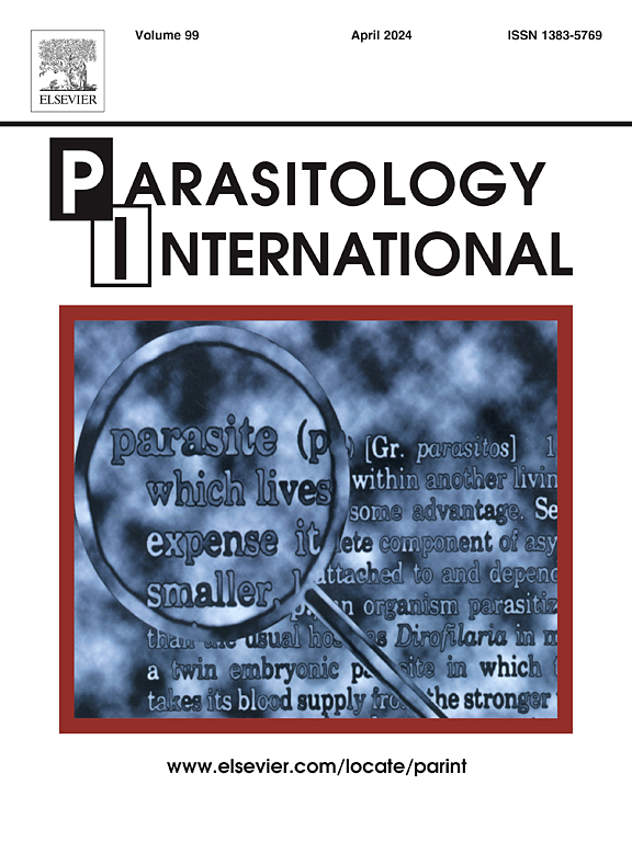 Go to journal home page - Parasitology International